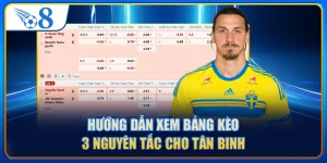 Hướng Dẫn Xem Bảng Kèo - 3 Nguyên Tắc Cho Tân Binh